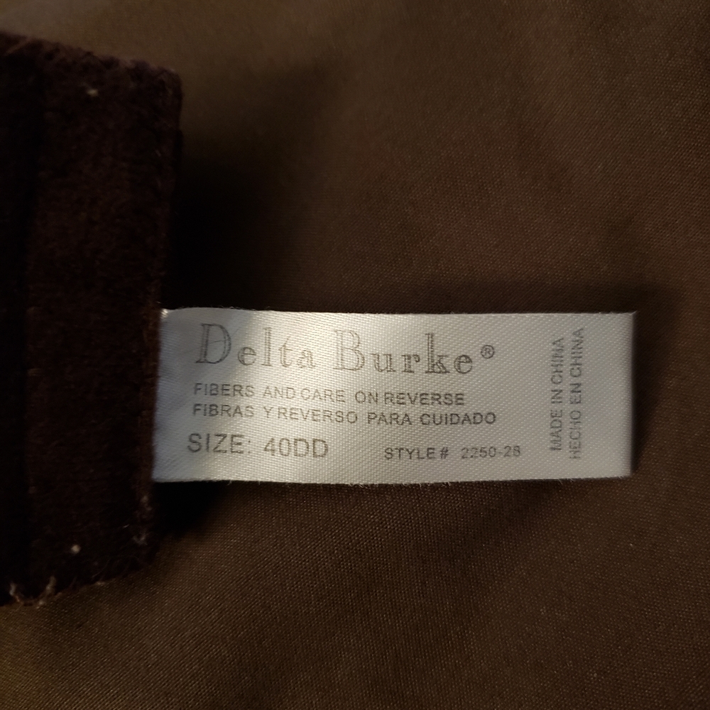 3- Underwire 40DD Bras Delta Burke Animal Brown, Lilyette Gray, Olga White (new) - Picture 7 of 15